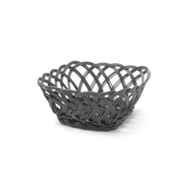 Dernière Chance Corbeille Tressée Carrée - 190 x 190 mm