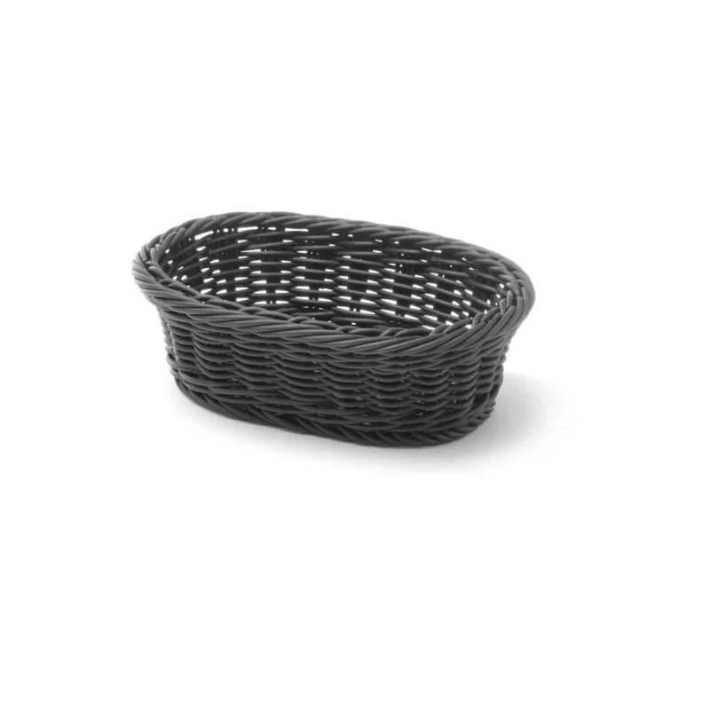 Corbeille à Pain Ovale Noire - 190 x 120 mm Achat Immédiat