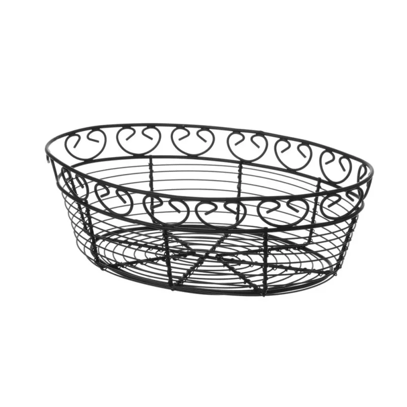 Solde Corbeille en Fil Déco Ovale - 255 x 160 mm