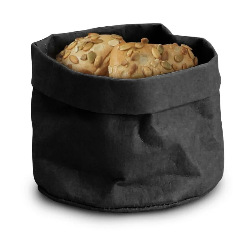Sac kraft Alimentaire Noir - 170 x 170 mm Produit De Marque