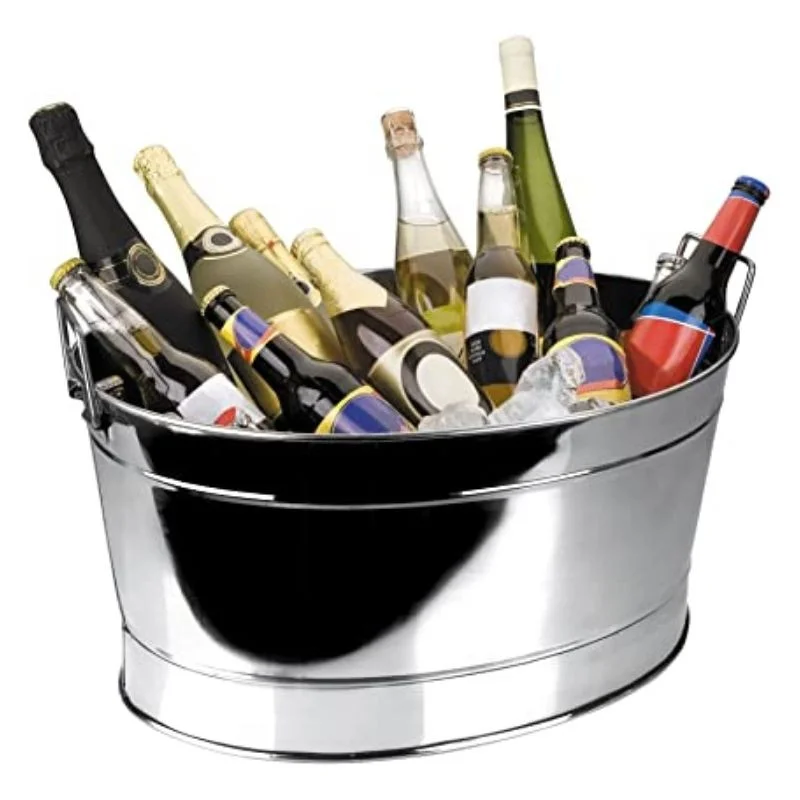 Pas Cher Seau À Champagne Ovale - 32 L - 61 x 43 cm