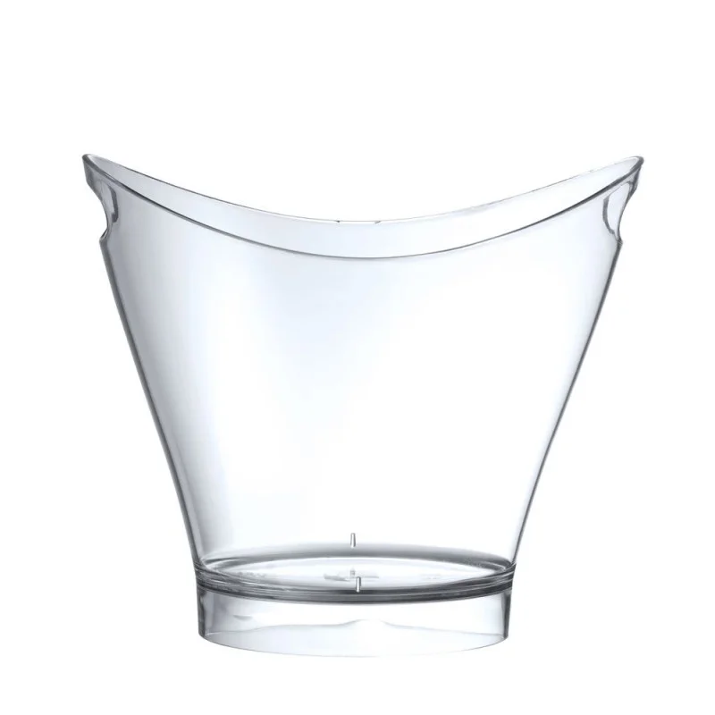 Offre Limitée Seau à Bouteilles Transparent - Aspect Verre