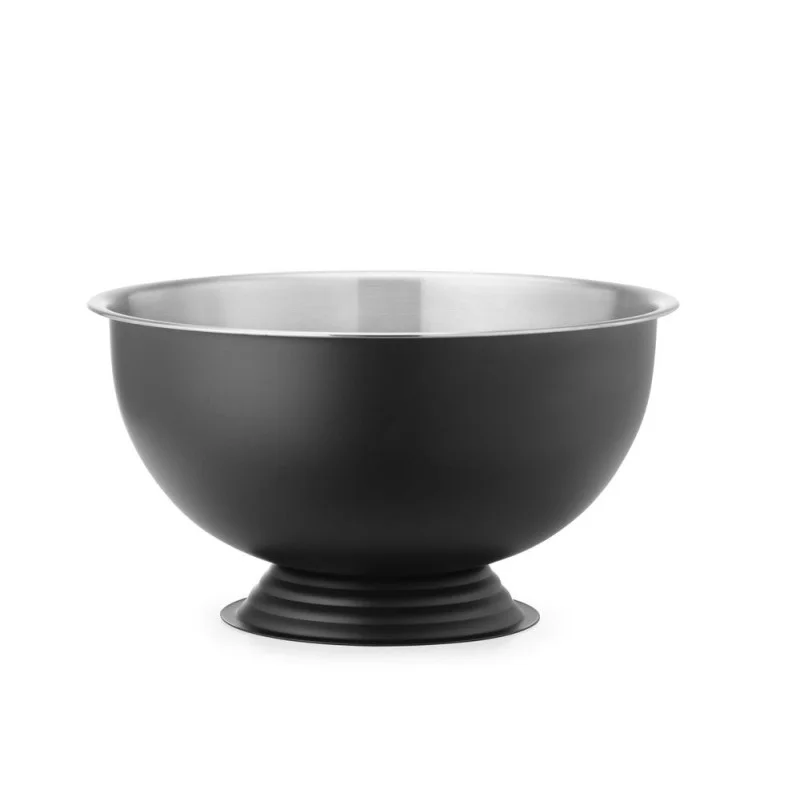Vasque à Champagne Revêtement Poudre Noir - 13 L Top Vente
