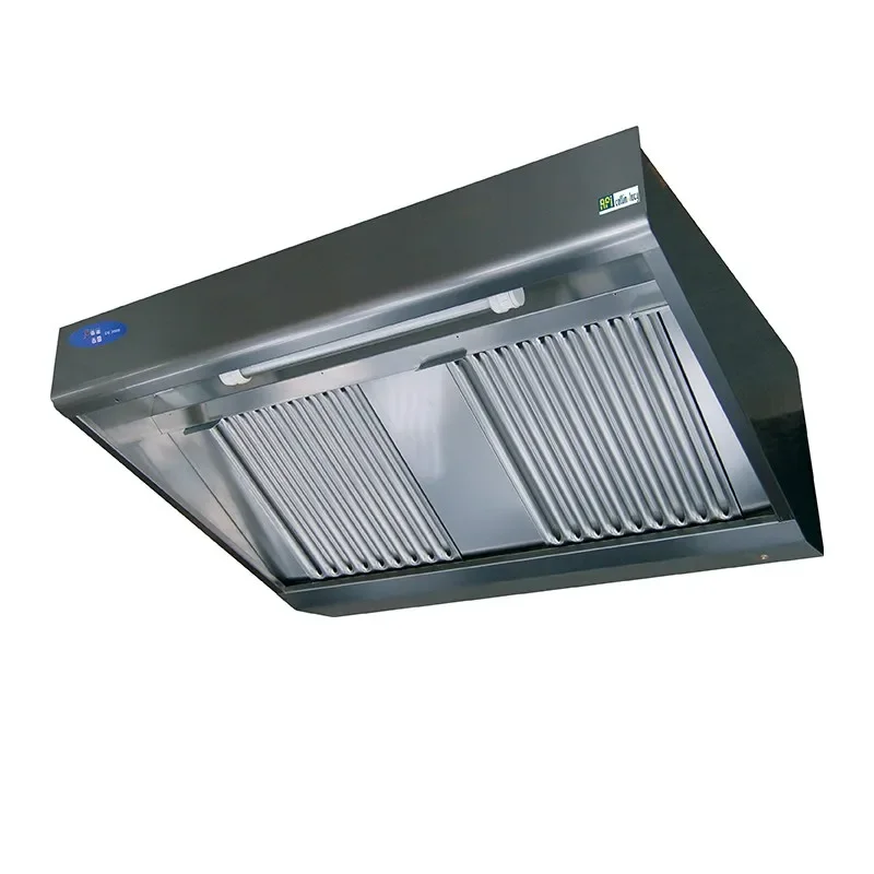 Hotte murale entièrement équipée avec moteur centrifuge 1260 m3/h - 1000x900x450mm Prix Promo