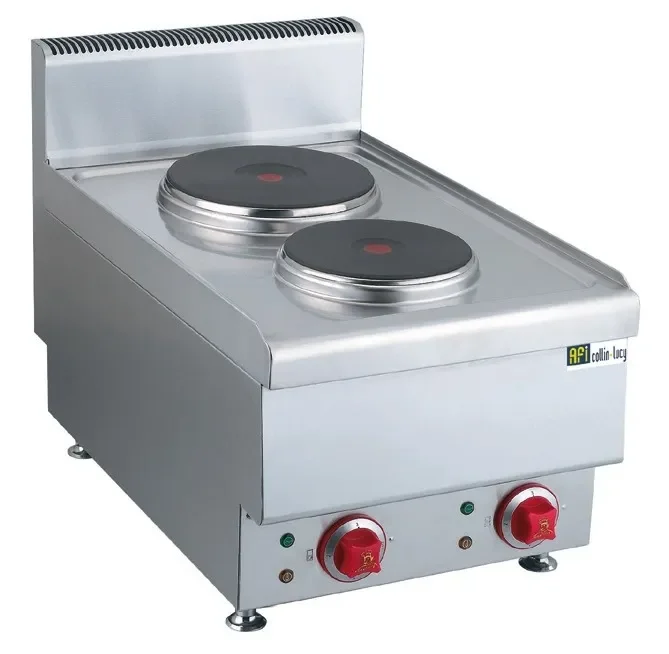 Plaque de cuisson électrique top 2 zones monophasé avec commandes mécaniques Prix Cassé