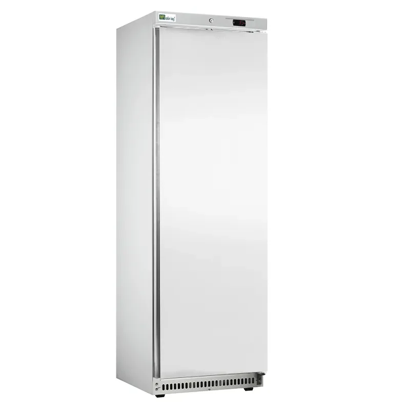 Armoire réfrigérée positive porte pleine laquée blanche +1/+8°c - 308 l Réduction
