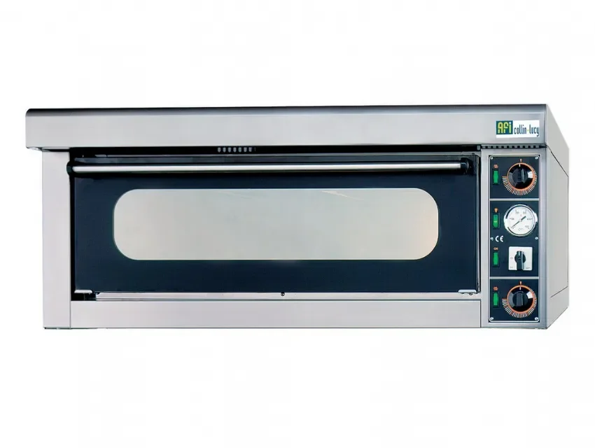 Four à pizza électrique commandes mécaniques avec 4 pizzas diamètre 30 cm Haute Qualité