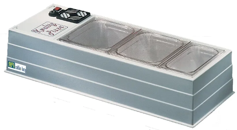 Acheter En Ligne Saladette réfrigérée à poser inox avec 4 bacs gn 1/3