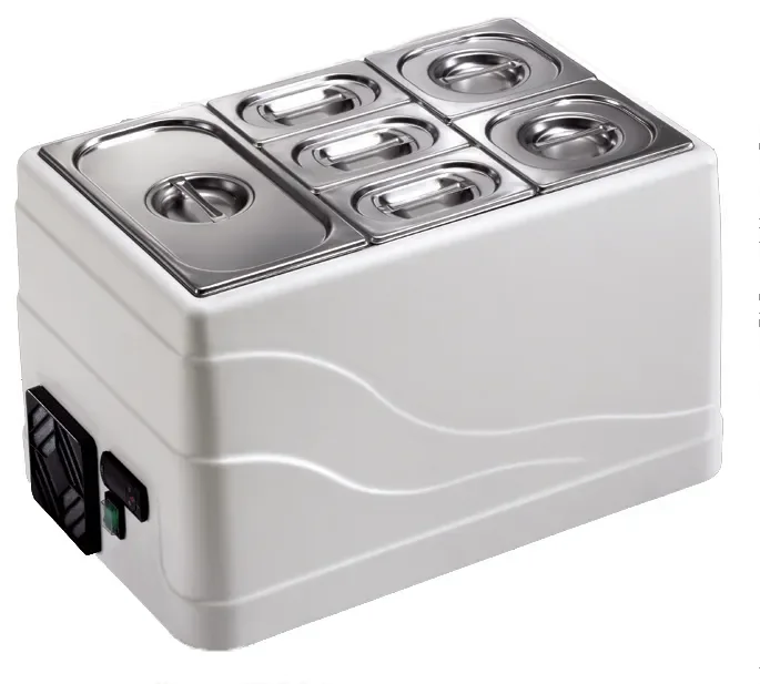 Saladette réfrigérée à poser blanc avec 1 bac gn 1/1 profondeur 150 mm Marque