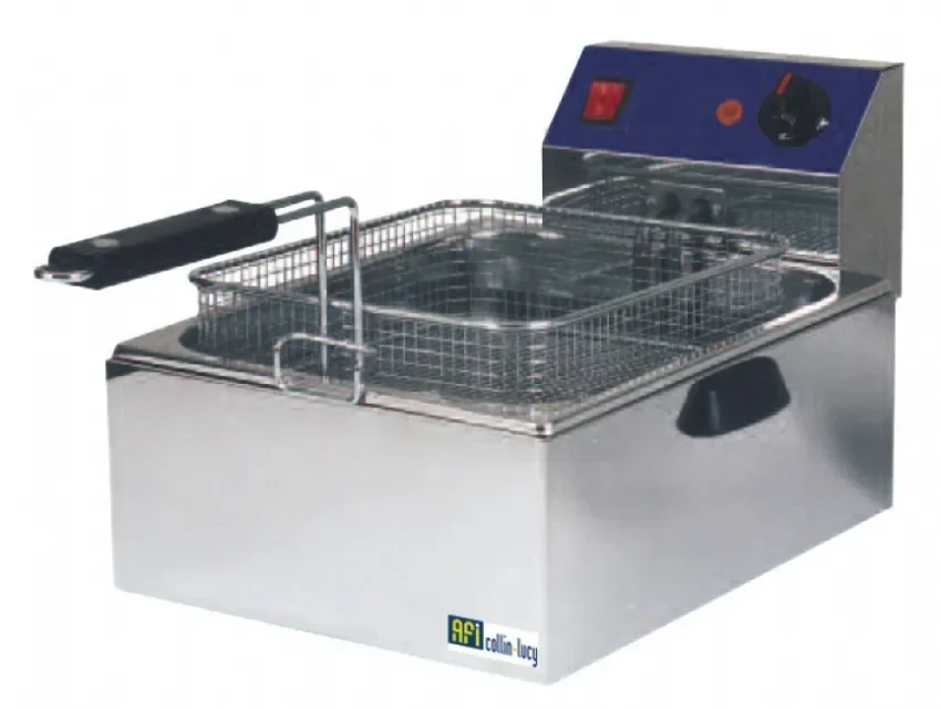 Réduction Friteuse de table électrique sans vidange - avec cuve 4 l monophasé