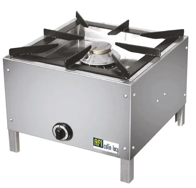 Dernière Chance Réchaud gaz sur pieds puissance 11 kw avec dimensions 540x540x400 mm