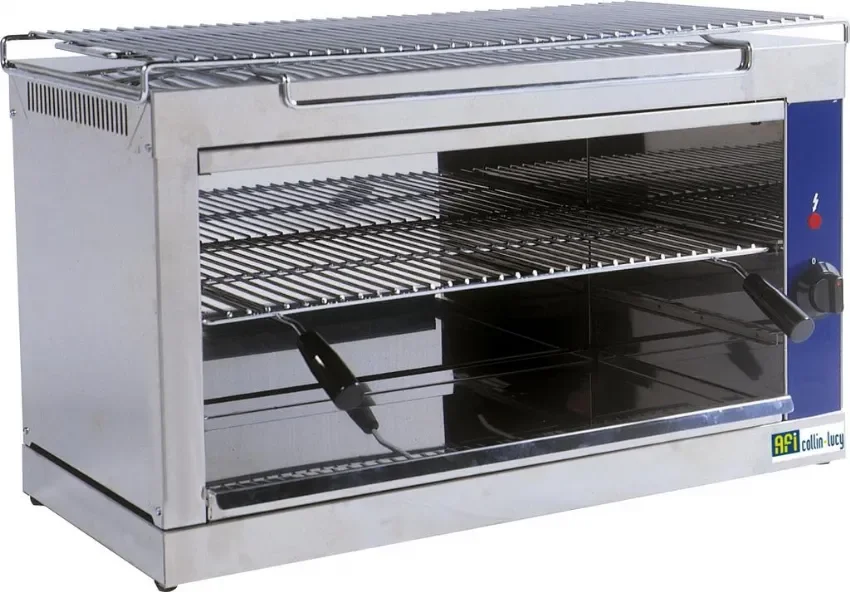Salamandre électrique traversante 2 niveaux avec surface utile 620x350 mm puissance 3,2 kw Bon Marché