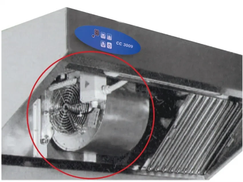 Moteur d’extraction monophasé - puissance 0,42 kw - 400x400x400 mm Promotion