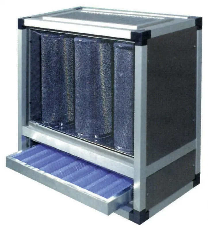 Expédié Aujourd’hui Caisson de filtration des graisses et des odeurs 5 cylindres fg05700x400x700
