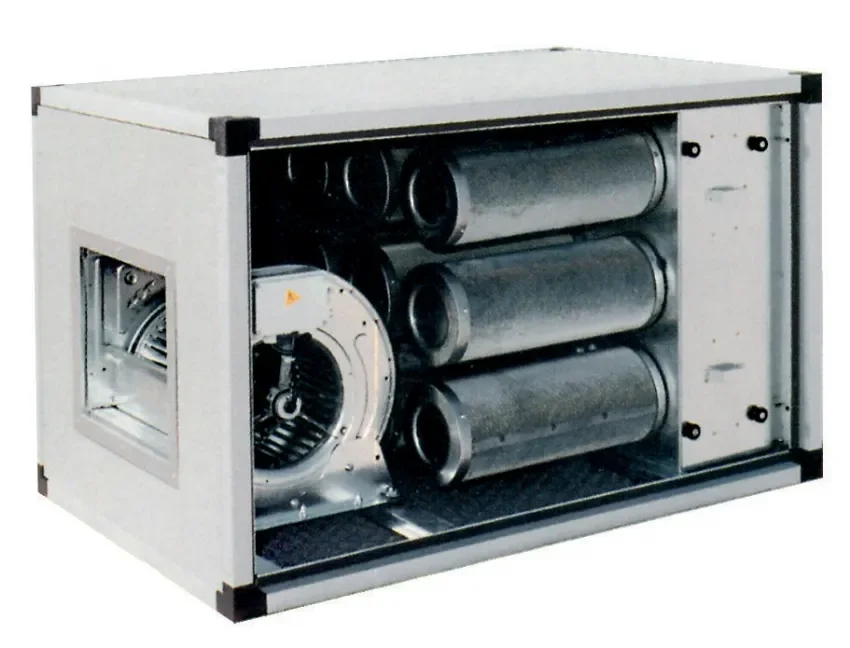 Caisson de filtration avec moteur incorporé dans le caisson Solde