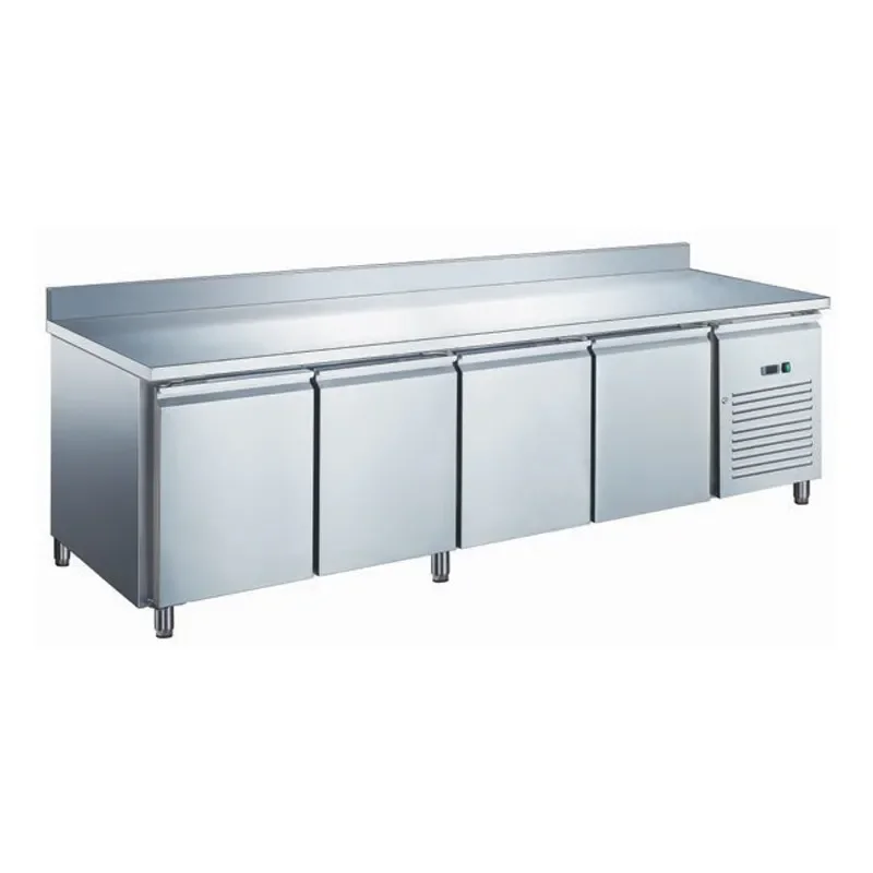 Commander Vite Table réfrigérée positive 4 portes 511 litres avec dosseret