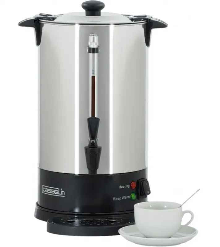 Quantité Limitée Percolateur à café inox simple paroi avec capacité 8,8 l puissance 950 w