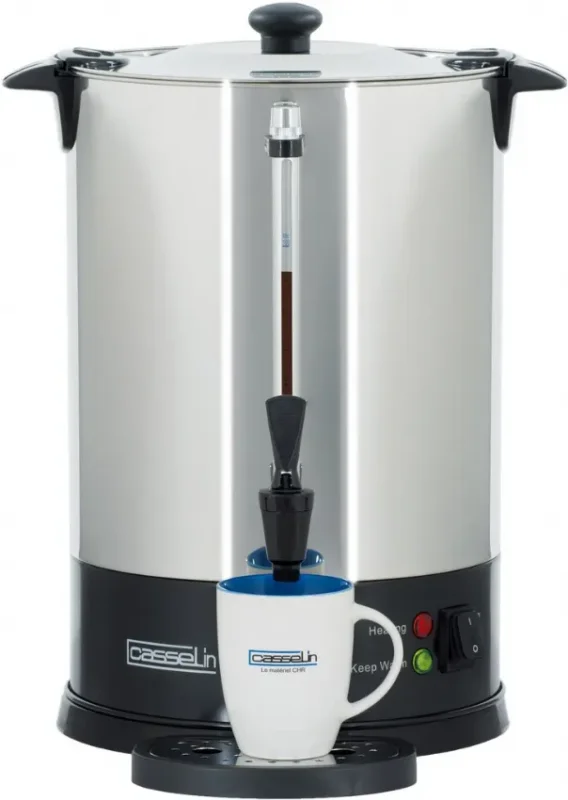 Percolateur à café inox simple paroi avec capacité 15 l puissance 1650 w Bon Plan