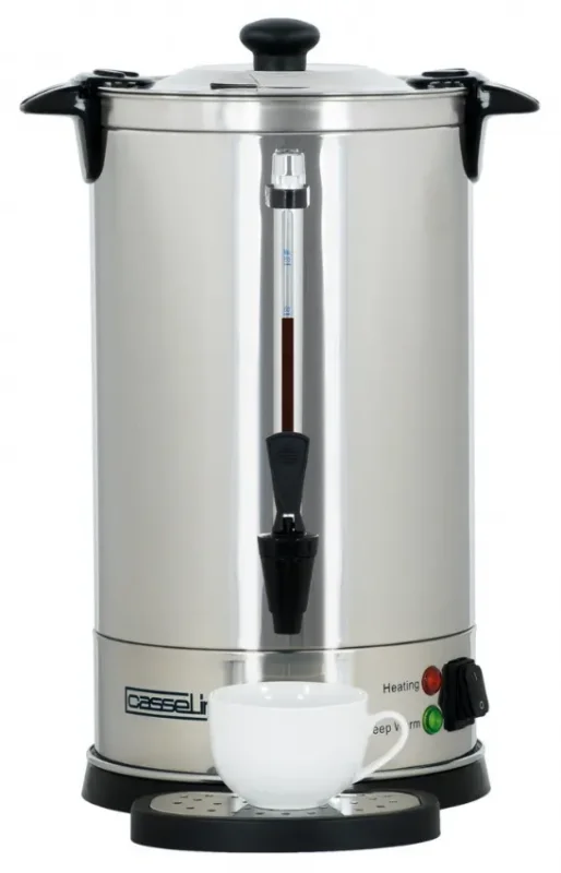 Percolateur à café inox double paroi anti-brûlure avec capacité 8,8 l Offre Spéciale