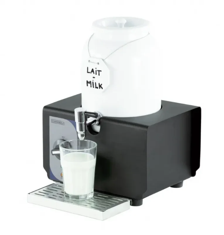 Distributeur de lait chaud en porcelaine noir avec capacité 4 l Bon Marché