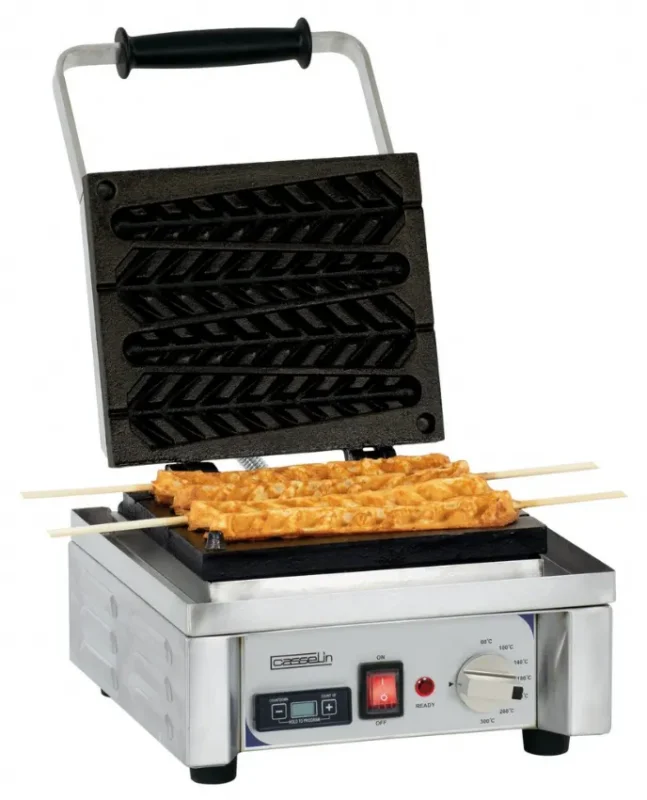 Gaufrier simple ouverture 90° épi monophasé puissance 1600 w Offre Limitée