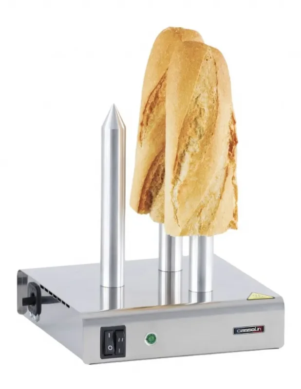 Solde Chauffe-pain 3 plots inox - alimentation monophasé - puissance 110 w