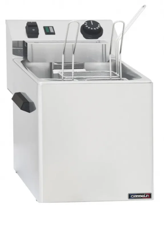 Cuiseur à pâtes électrique monophasé blanc avec 3 paniers cuve 8 l Bon Plan