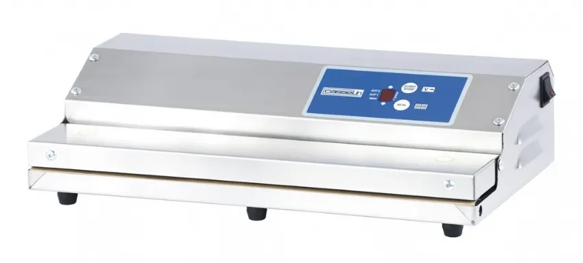 Authentique Emballeuse sous vide à poser commandes digitales avec soudure 400 mm puissance 250 w