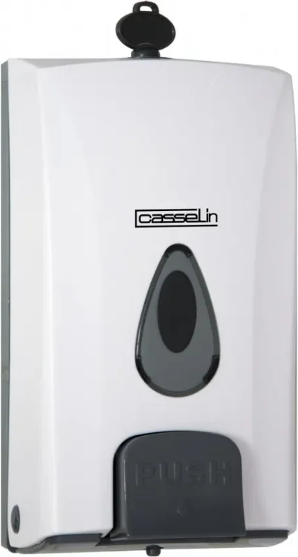 Distributeur de savon mural blanc avec capacité 1 000 ml Meilleure Vente