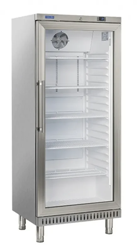 Réfrigérateur patissier 600x400 positif 1 porte vitrée verre trempé abs 400l Certifié