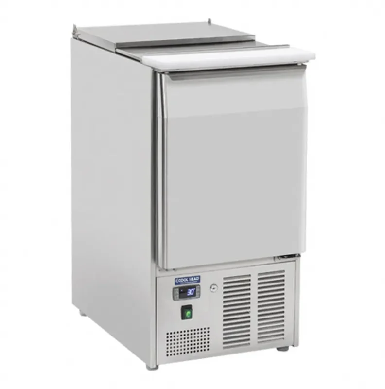 Saladette réfrigérée ouverte 1 porte gn1/1 inox 103 l Meilleure Vente