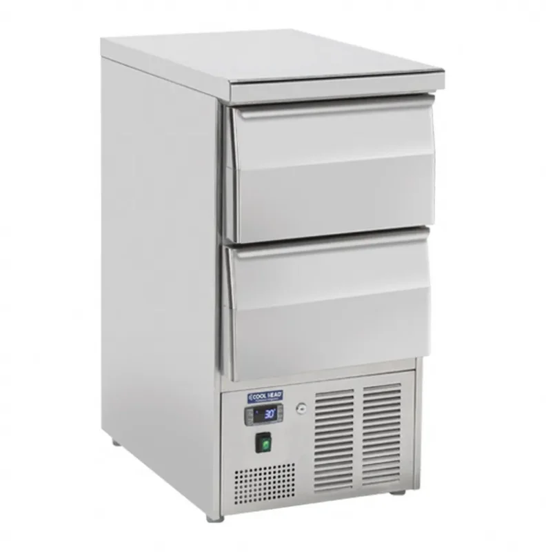Saladette réfrigérée économique 2 tiroirs gn1/1 inox 101 l Promotion Saisonnière