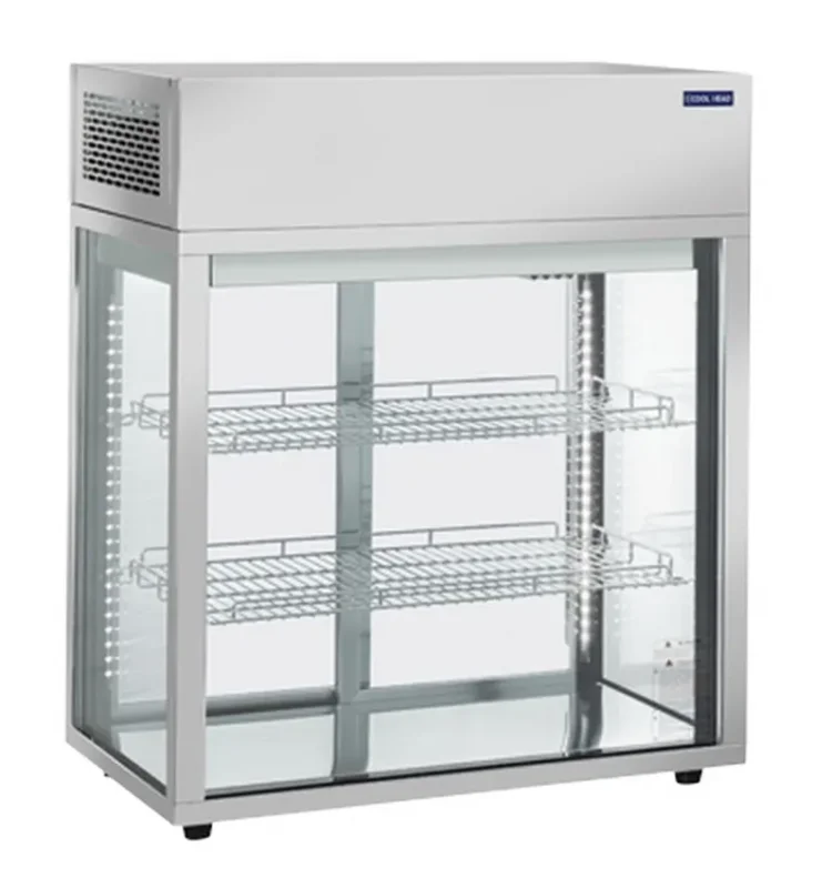 Vitrine de comptoir réfrigérée verticale 177l Authentique