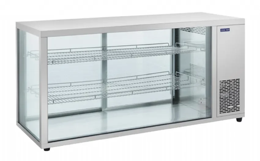 Dernier Modèle Vitrine de comptoir réfrigérée horizontale 300l