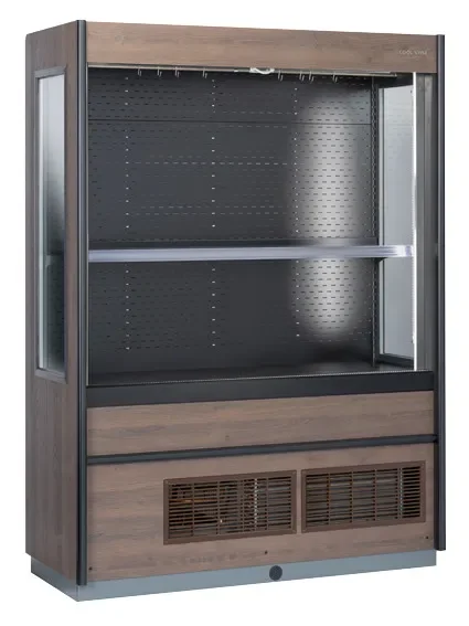 Vitrine murale réfrigérée pour viande extérieur bois 761 l Achat Immédiat