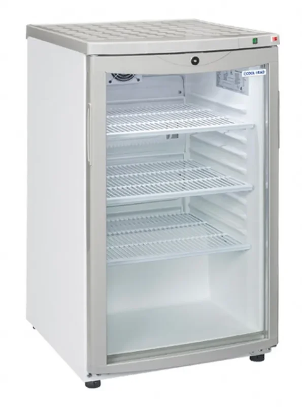 Réfrigérateur pour boissons 1 porte vitrée blanc 85l Bon Marché