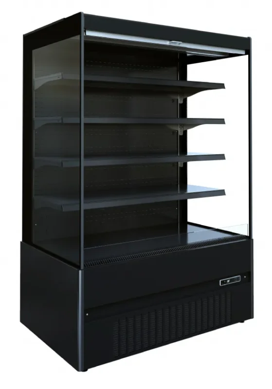 Seulement Aujourd’hui Vitrine mural libre service 3m1 noir ouvert jamie 1.9