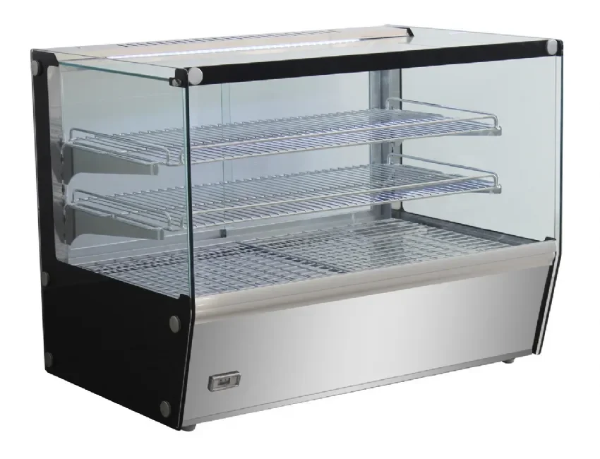 Usine Directe Vitrine chauffante 174l a poser