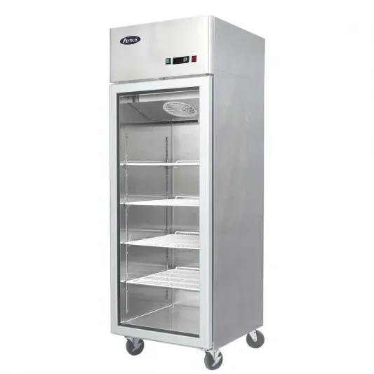 Expédition Rapide Armoire compacte positive tropicalisée 1 porte vitrée inox