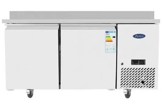 Affaire À Saisir Table réfrigérée positive 400x600 tropicalisée 2 portes avec dosseret inox