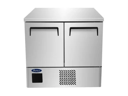 Meuble réfrigéré tropicalisé positif gn1/1 compact 2 portes 210l superposable Nouvelle Collection