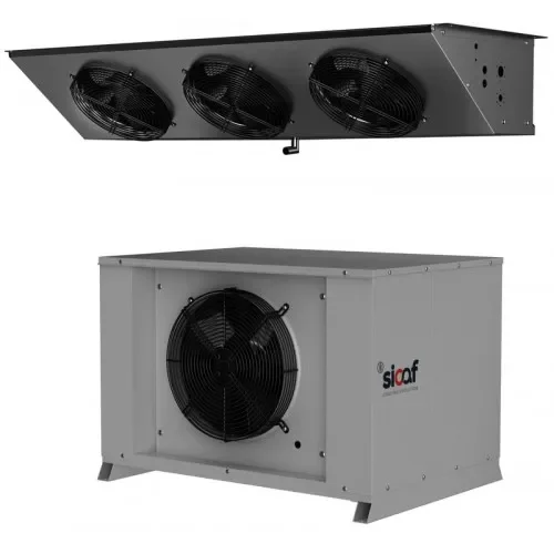 Groupe pour chambre froide fractionnée r452a -18°c -25°c 26m3 15,1m3 pour ta 32 °c Remise