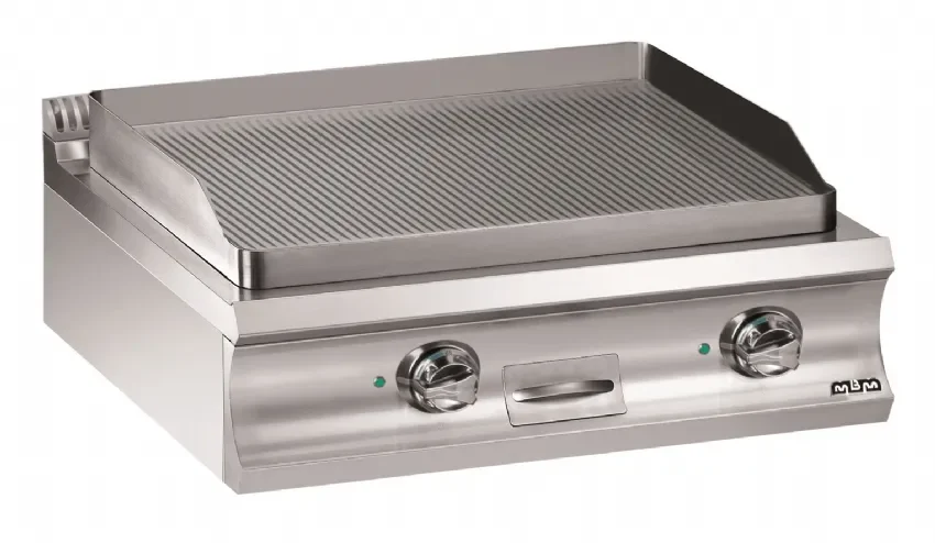 Commander Vite Plaque a snack professionnel electrique plaque rainurée 780x720x15 a poser domina pro 900