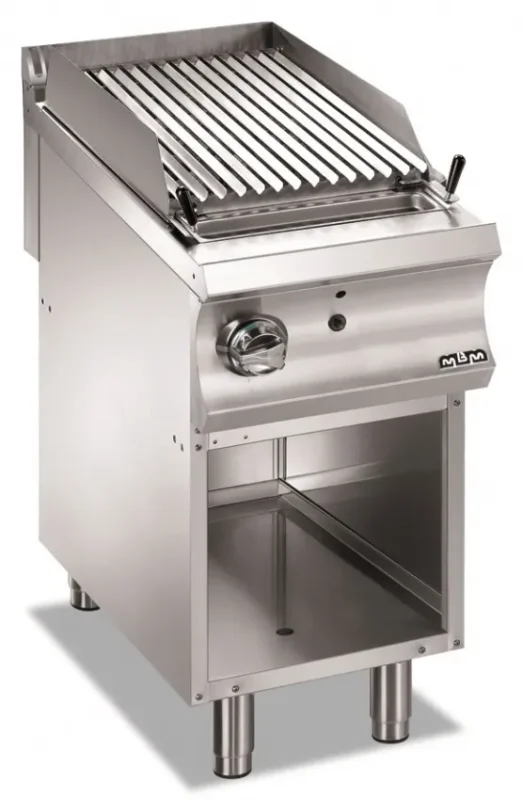 Meilleur Prix Grille pierre a lave professionnel 640x370x30 domina pro 900