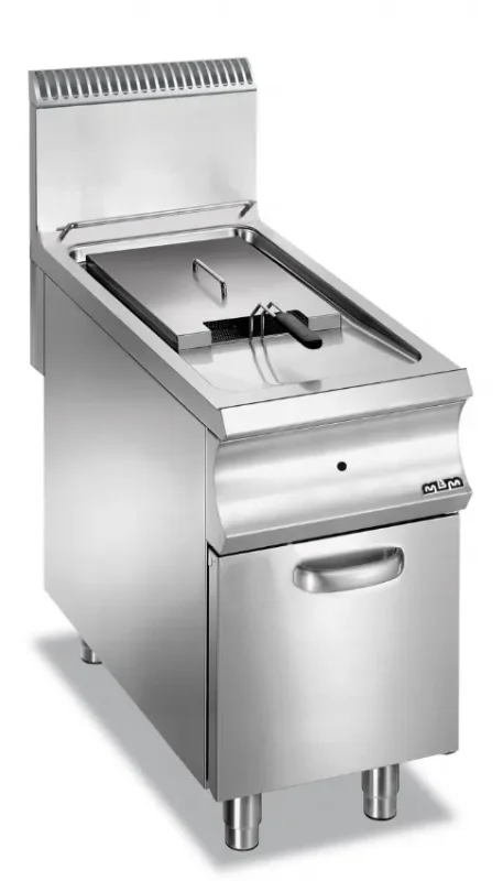 Friteuse professionnel a gaz 18 l domina pro 900 Bon Marché