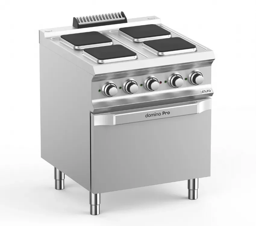 Réduction Fourneau professionnel electrique 4 plaque 2,6 kw sur four electrique domina pro 700
