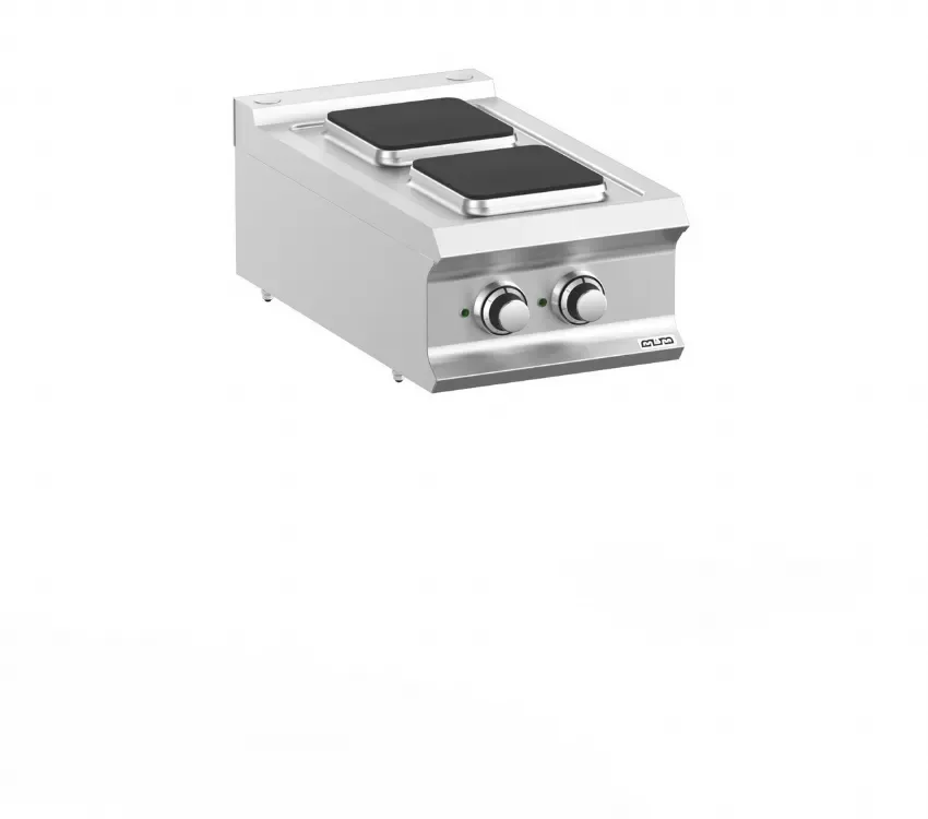 Fourneau professionnel a gaz 2 plaques carré 2,6 kw a poser domina pro 700 Soldes