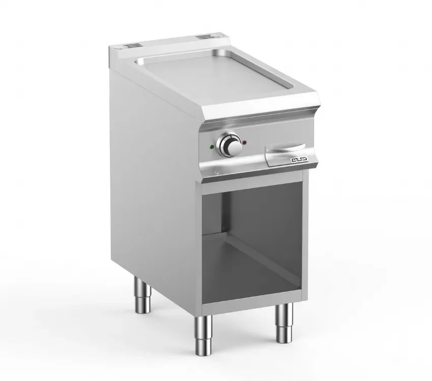 Pas Cher Plaque a snack professionnel electrique sur soubassment libre plaque lisse 33x54 domina pro 700