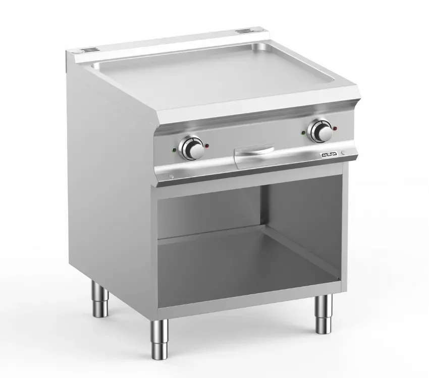 Jusqu’à Épuisement Des Stocks Plaque a snack professionnel electrique sur soubassment libre plaque lisse 63x54 domina pro 700