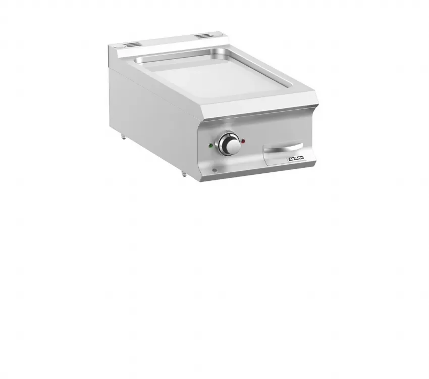 Bon Plan Plaque a snack professionnel electrique plaque lisse chromee 33x54 a poser domina pro 700